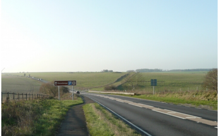 CGI of the proposed Stonehenge road tunnel