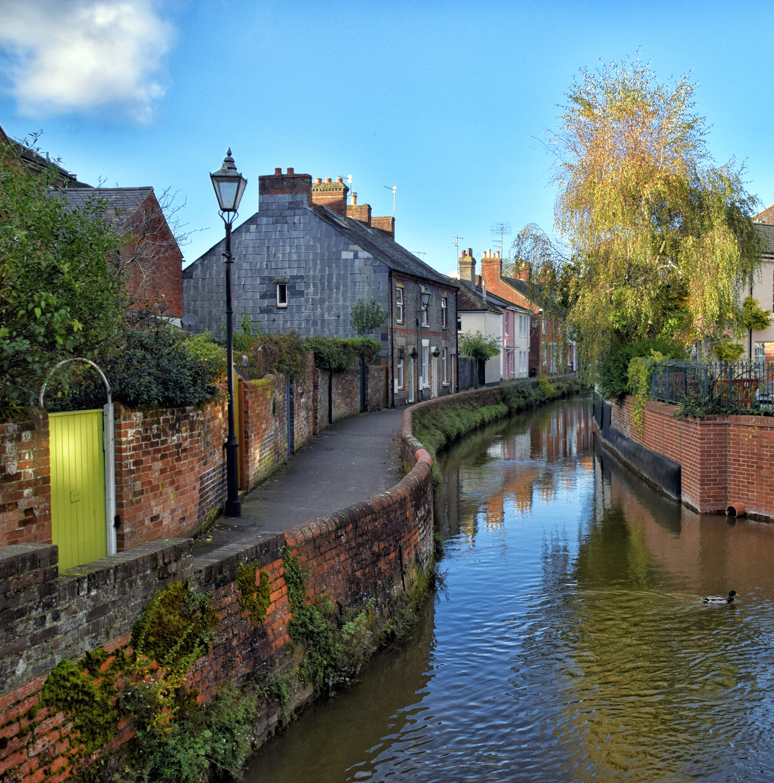 Photo of Water Lane, Salisbury in the Spring